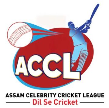 assam celebrity cricket league logo